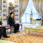 Perjumpaan bersama Yang Arif Tuan Darmafikri bin Abu Adam, Pesuruhjaya Kehakiman Mahkamah Tinggi Sungai Petani, Kedah; YBrs. Tuan Nor Hisham Ibrahim, Timbalan Ketua Pengarah (Pengurusan), Agensi Penguatkuasaan Maritim Malaysia dan YBhg. Dato Dr. Abdul Gapar bin Abu Bakar, Timbalan Ketua Pengarah Bahagian Pelaksanaan Operasi (Operasi), Agensi Pengurusan Bencana Negara (NADMA)