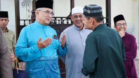 Solat Jumaat di Masjid Al Aminin, Batang Tiga, Klebang