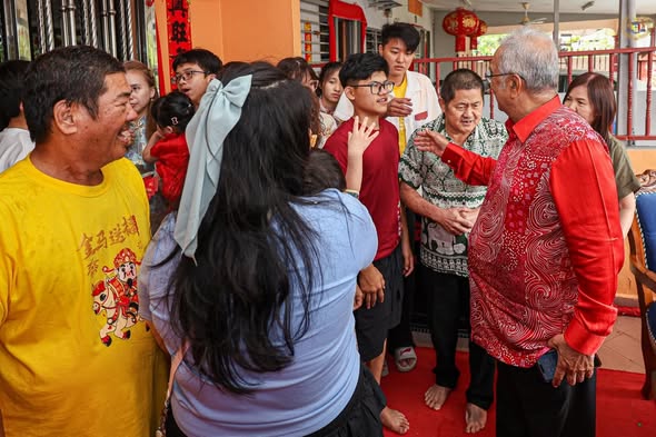 Majlis Rumah Terbuka Tahun Baharu Cina YB Tuan Allex Seah Shoo Chin yang diadakan di Jasin, Melaka