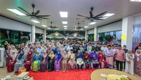Majlis Berbuka Puasa bersama Persatuan Ikatan Mahasiswa Anak Melaka di Istana Melaka, Bukit Beruang