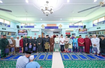 Solat Jumaat di Masjid Ar-Rahmah Kampung Panchor, Durian Tunggal, Melaka
