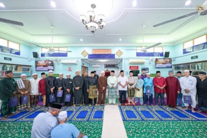 Solat Jumaat di Masjid Ar-Rahmah Kampung Panchor, Durian Tunggal, Melaka