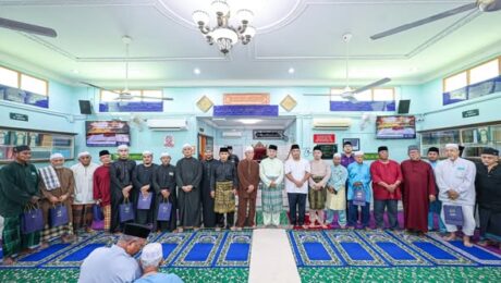 Solat Jumaat di Masjid Ar-Rahmah Kampung Panchor, Durian Tunggal, Melaka