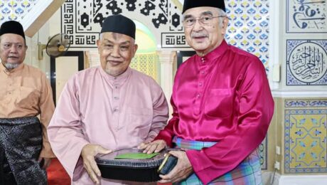 Solat Fardhu Isyak dan Tarawih di Masjid Raudhatul Jannah, Bukit Katil