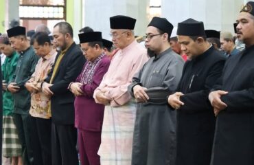 Solat Jumaat di Masjid Al-Azim (Masjid Negeri Melaka), Bukit Palah