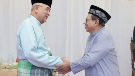 Majlis Berbuka Puasa bersama Persatuan Pegawai Syarak Negeri Melaka, Jawatankuasa Persatuan Sidang Negeri Melaka dan Maahad-Maahad Tahfiz di Istana Melaka