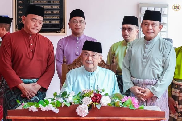 Merasmikan Masjid Al-Hakeem, Kampung Tehel, Jasin