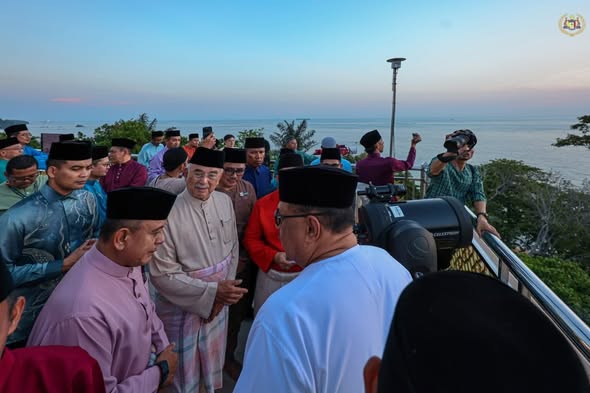 Majlis Cerapan Rasmi Hilal Syawal 1447H/2026M Peringkat Negeri Melaka bersama YAB Datuk Seri Utama Ab Rauf bih Yusoh, Ketua Menteri Melaka