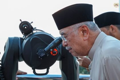 Majlis Cerapan Rasmi Hilal Syawal 1447H/2026M Peringkat Negeri Melaka bersama YAB Datuk Seri Utama Ab Rauf bih Yusoh, Ketua Menteri Melaka
