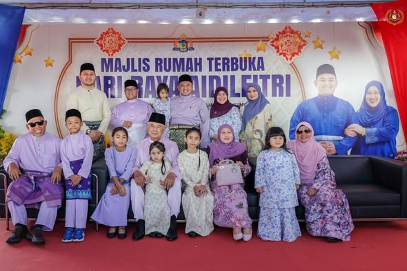 Majlis Rumah Terbuka Hari Raya Aidilfitri YB. Datuk Rais bin Datuk Wira Yasin, EXCO Kanan Perumahan, Kerajaan Tempatan, Saliran, Perubahan Iklim dan Pengurusan Bencana