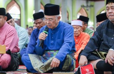 Solat Sunat Aidilfitri Tahun 1447H/2026M di Masjid Al-Azim, Masjid Negeri Melaka, Bukit Palah, Melaka