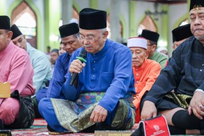 Solat Sunat Aidilfitri Tahun 1447H/2026M di Masjid Al-Azim, Masjid Negeri Melaka, Bukit Palah, Melaka