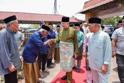 Solat Jumaat di Masjid Al-Hasaniah, Kampung Bukit Bulat, Alor Gajah, Melaka