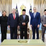 Kunjungan Hormat Encik David H. Gamble Jr., Pegawai Bahagian Kuasa Usaha Sementara, Pejabat Kedutaan Besar Amerika Syarikat