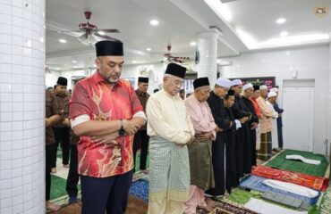 Solat Jumaat di Masjid Al-Abrar, Semabok, Melaka