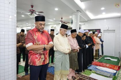 Solat Jumaat di Masjid Al-Abrar, Semabok, Melaka