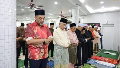 Solat Jumaat di Masjid Al-Abrar, Semabok, Melaka