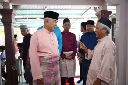 Solat Jumaat di Masjid Al Ghafur, Merlimau Pasir, Melaka