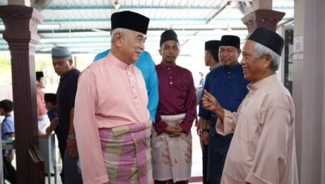 Solat Jumaat di Masjid Al Ghafur, Merlimau Pasir, Melaka