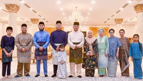 Kunjungan Hari Raya daripada YABhg. Tun Jeanne Abdullah di Istana Melaka