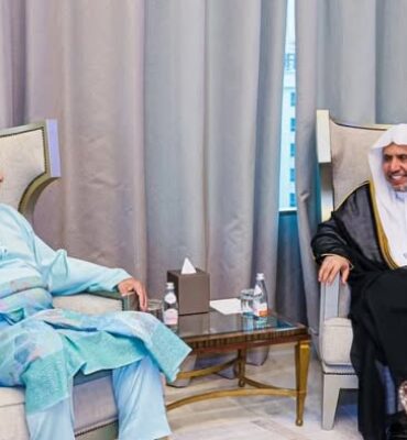 perjumpaan bersama TYT Dato' Seri Sheikh Dr. Mohammad bin Abdul Karim Al-Issa, Setiausaha Agong Muslim World League