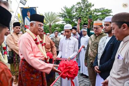 Perasmian Pusat Tahfiz Nurul Musthopa di Jawa Barat, Indonesia