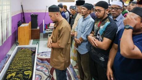 Penghormatan Terakhir kepada Allahyarham Haji Selamat bin Kiai Haji Hashim
