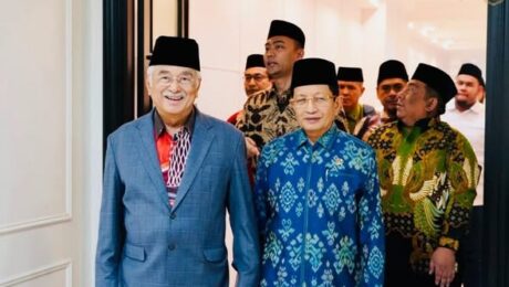 Perjumpaan bersama YDH. Prof. Dr. KH. Nasaruddin Umar, MA, Menteri Agama Republik Indonesia
