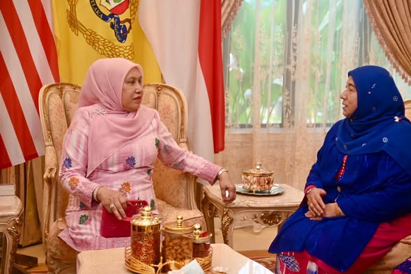 Kunjungan Hormat Hari Raya daripada YABhg. Datin Seri Diraja Dato' Hjh. Burhah Mohamed, Yang Dipertua TERATAI