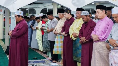 Solat Jumaat di Masjid Imam Muslim, Belimbing Dalam, Durian Tunggal, Melaka