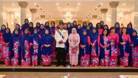 Kunjungan Hormat Hari Raya daripada YABhg. Datin Seri Diraja Dato' Hjh. Burhah Mohamed, Yang Dipertua TERATAI