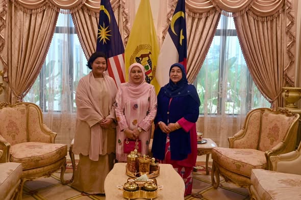 Kunjungan Hormat Hari Raya daripada YABhg. Datin Seri Diraja Dato' Hjh. Burhah Mohamed, Yang Dipertua TERATAI