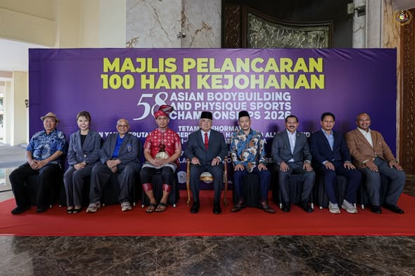 Perasmian Majlis Pelancaran 100 Hari Kejohanan 58th Asian Bodybuilding & Physique Sport Championship 2026